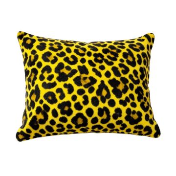 Newfane Leopard Animal Print Fleece Pillowcase