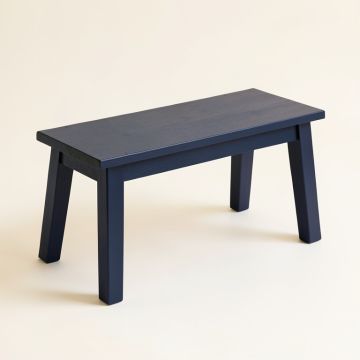 Hill Branch Indoor Bench - Navy (synthetic illustration; no displayed measurements)