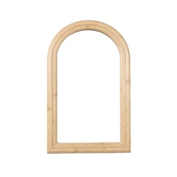 Summit Brook Framed Wall Mirror - Beige