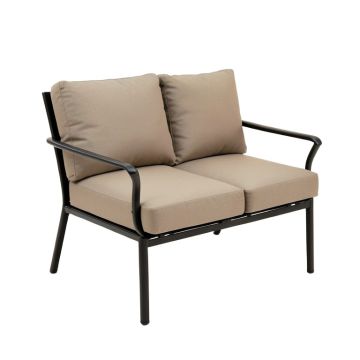 Keating 55 '' Wide Outdoor Loveseat With Cushions