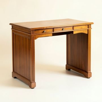 Birdsall 2 Drawer French Style Solid Wood Desk (synthetic illustration; no displayed measurements)