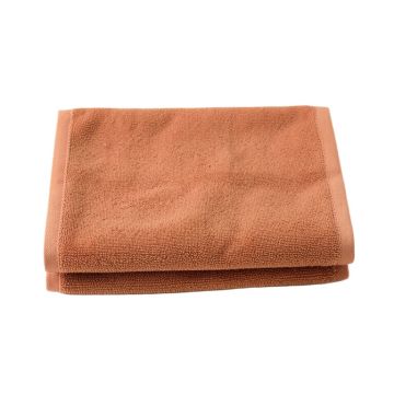 Hill Bend Bath Towel - Terracotta (synthetic illustration; no displayed measurements)