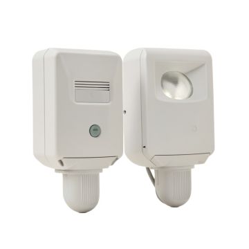 Poynor Led Solar Power Dusk To Dawn Outdoor Security Wall Pack With Motion Sensor ( Pack Of 2 ) (synthetic illustration; no displayed measurements)