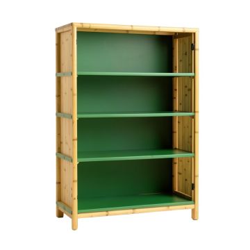 Clay Branch Freestanding Bookcase - Green