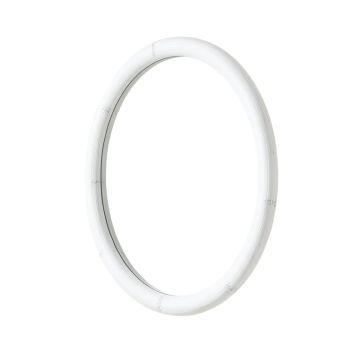 Bay Brook Framed Wall Mirror - White