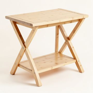 Lake Crossing Side Table - Beige (synthetic illustration; no displayed measurements)