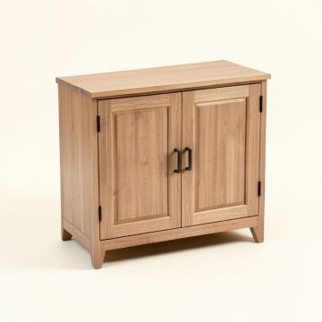 Unknow Farmhouse 2 Door Accent Cabinet (synthetic illustration; no displayed measurements)