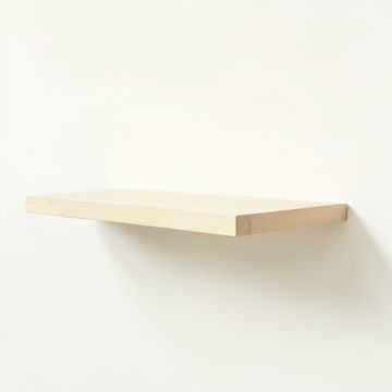 Dune Canyon Wall-Mounted Shelf - Ivory (synthetic illustration; no displayed measurements)