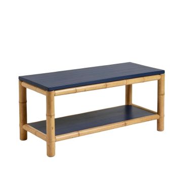 Meadow Bridge Indoor Bench - Navy