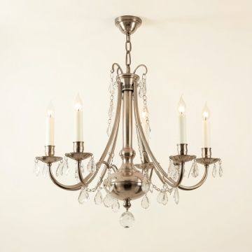 Marilyn 5 - Light Candle Style Classic/Traditional Chandelier (synthetic illustration; no displayed measurements)