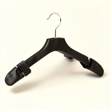 Satin Combo Hanger With Adjustable Cushion Clips For Dress/Shirt/Sweater (synthetic illustration; no displayed measurements)