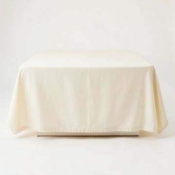 Meadow Crest Flat Bed Sheet - Ivory (synthetic illustration; no displayed measurements)