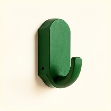 Shore Bluff Wall-Mounted Robe Hook - Green (synthetic illustration; no displayed measurements)