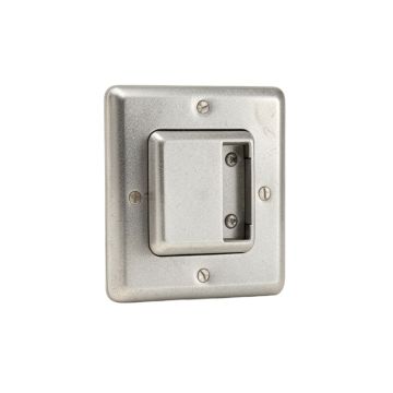 Square 5-Gang Toggle Light Switch Wall Plate