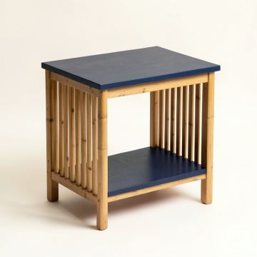 Bay Bluff Small Writing Desk - Navy (synthetic illustration; no displayed measurements)