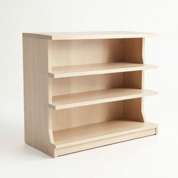 Field Canyon Desktop Shelving Unit - Beige (synthetic illustration; no displayed measurements)