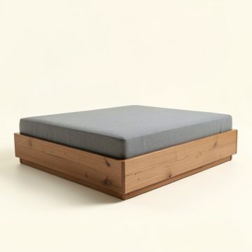 Eckert Solid Wood Low Profile Platform Bed (synthetic illustration; no displayed measurements)