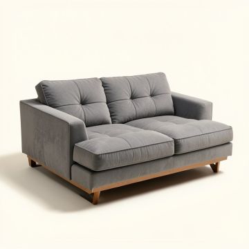 Callan Full 59.84 '' Wide Tufted Back Convertible Sofa (synthetic illustration; no displayed measurements)
