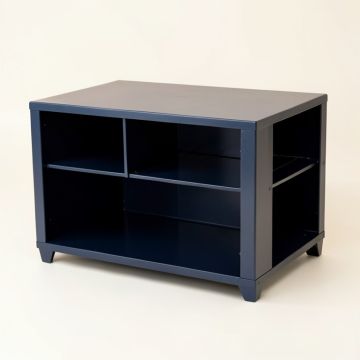 Bay Branch Empty Countertop Canister Rack - Navy (synthetic illustration; no displayed measurements)