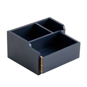 Rowan Arc Empty Coffee-Station Organizer - Navy