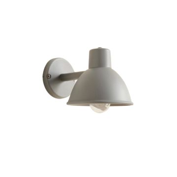 Moss Bluff Wall Sconce Mounted On A Plain Wall - Gray
