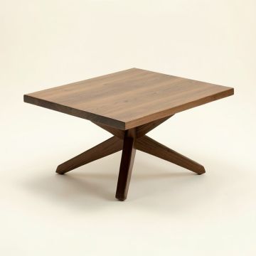 Rolen Cross Legs Coffee Table (synthetic illustration; no displayed measurements)