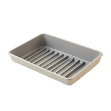 Sage Falls Empty Under-Desk Cable Tray - Gray
