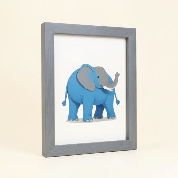 Forli Elephant Framed Art (synthetic illustration; no displayed measurements)