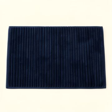Maple Bridge Bath Mat - Navy (synthetic illustration; no displayed measurements)
