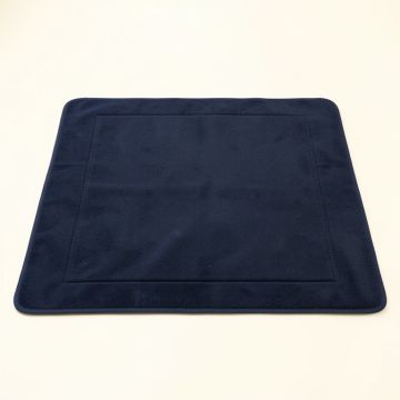 Pine Crossing Bath Mat - Navy (synthetic illustration; no displayed measurements)