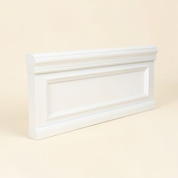 Ashford 28 '' H X 16 '' W X 1/2 '' D Molded Classic Wainscot Wall Panel (synthetic illustration; no displayed measurements)