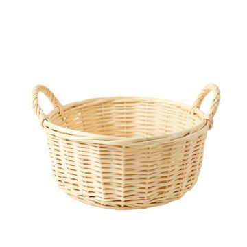 Meadow Canyon Empty Storage Basket - Ivory