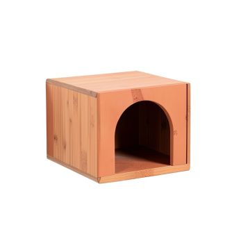 Dawn Bluff Wall-Mounted Cat Perch - Terracotta