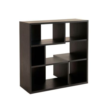 Maple Bridge Desktop Shelving Unit - Black