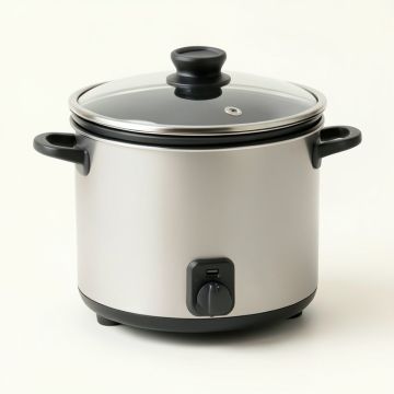 Hamilton Beach 5-Qt . Stay Or Go Programmable Stay Or Go Slow Cooker (synthetic illustration; no displayed measurements)