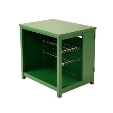 Field Branch Empty Countertop Canister Rack - Green