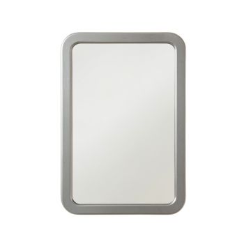 Willow Brook Framed Wall Mirror - Gray