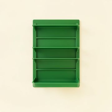 Dune Crest Empty Wall-Mounted Tool Organizer Panel - Green (synthetic illustration; no displayed measurements)