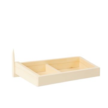 Hill Crossing Empty Wall-Mounted Tool Organizer Panel - Ivory