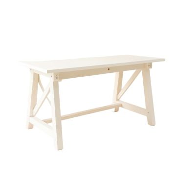 Cliff Crest Empty Workshop Workbench - White