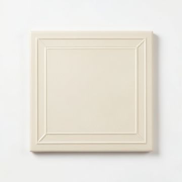 Cliff Branch Uninstalled Square Decorative Tile - Cream (synthetic illustration; no displayed measurements)