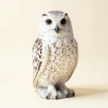 Snowy Owl (synthetic illustration; no displayed measurements)