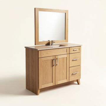 Villante 24 '' Single Bathroom Vanity Set (synthetic illustration; no displayed measurements)