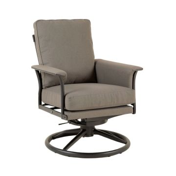 Lenita Swivel Patio Chair With Cushions