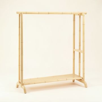 Meadow Canyon Empty Garment Rack - Ivory (synthetic illustration; no displayed measurements)