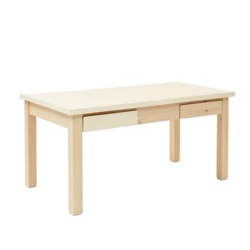 Spruce Canyon Empty Workshop Workbench - Cream