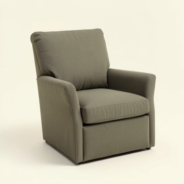 29 '' Wide Polyester Wingback Chair (synthetic illustration; no displayed measurements)