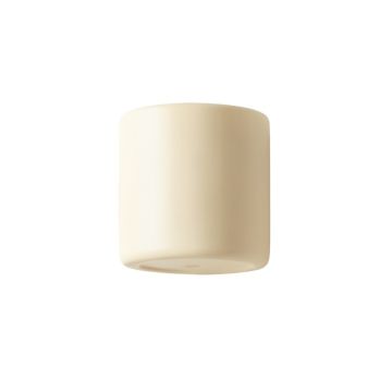Heath Crossing Wall Sconce Mounted On A Plain Wall - Cream