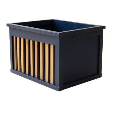 Alder Bluff Empty Furniture-Style Litter Enclosure - Navy