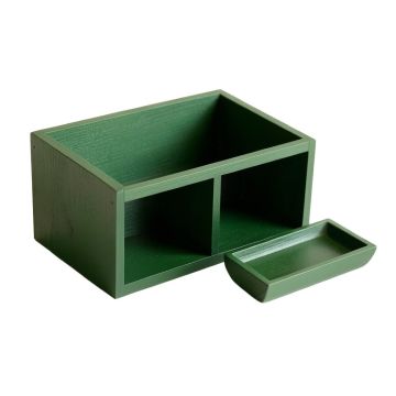 Bay Branch Empty Coffee-Station Organizer - Green
